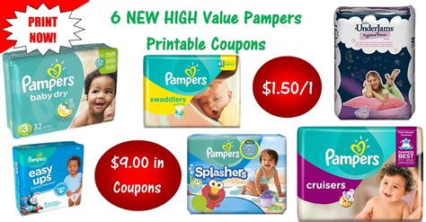 Free Printable Pampers Swaddlers Coupons - Free Printable