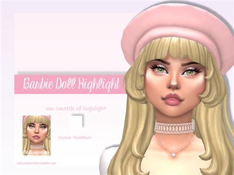 The Sims Resource - Barbie Doll Highlight