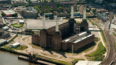 Battersea Power Station redevelopment extention revealed in the before ...