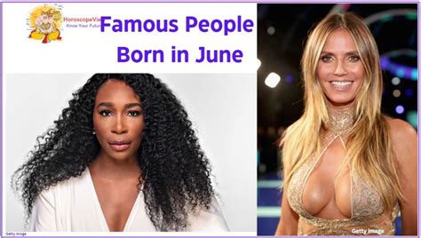 June Celebrities - Famous People Born in June in 2023 | List of famous ...