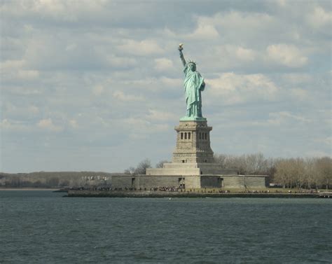 The Hawk's View: Statue of Liberty, New York Harbor USA