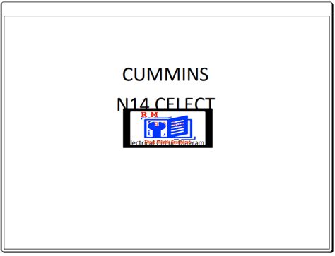 Cummins - N14 Engine Wiring Diagrams