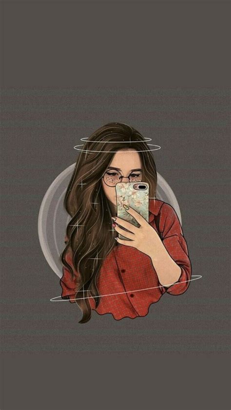 Pin by Dany on Wallpaper vol.32 | Girl cartoon, Cute girl sketch, Girl ...