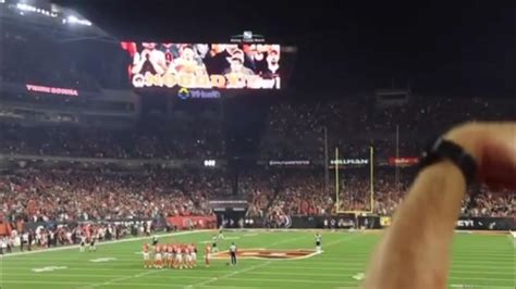 Who Dey chant 9/30/21 - YouTube