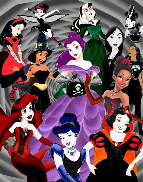 The Howard Hallis Blog: Goth and Disney | Gothic disney princesses ...