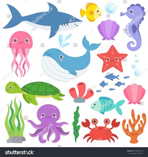 Ocean clipart collection - millrety