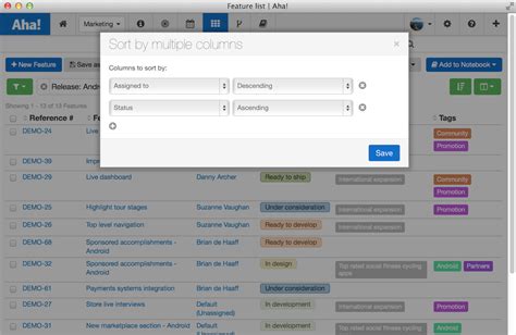 Save Any Aha! Chart, Diagram, or Table as an Image | Aha! software