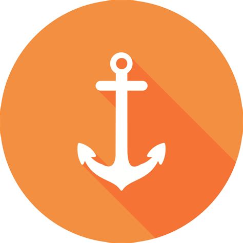 Anchor Vector Icon 19789793 Vector Art at Vecteezy