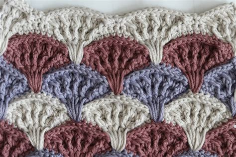 Embossed Shell Stitch | How to Crochet | Rich Textures Crochet