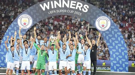 Manchester City win Super Cup after beating Sevilla on penalties | soccer