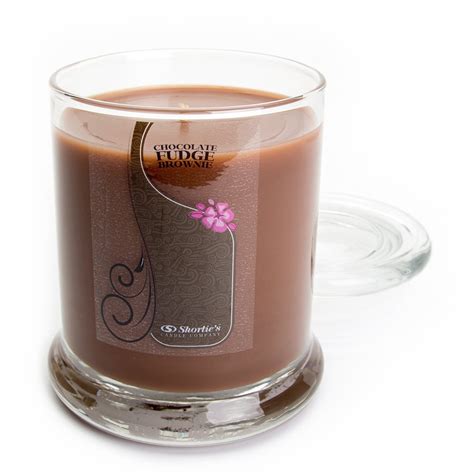 Chocolate Fudge Brownie Candle - Medium Brown 10 Oz. Highly Scented Jar ...