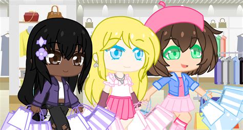 The Mean Girls Shopping (Gacha Club) by ArwenTheCuteWolfGirl on DeviantArt