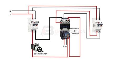 Auto Manual Selector Switch Wiring Diagram