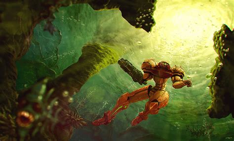 Metroid - Concept art, VideogamesCoolvibe – Digital Art