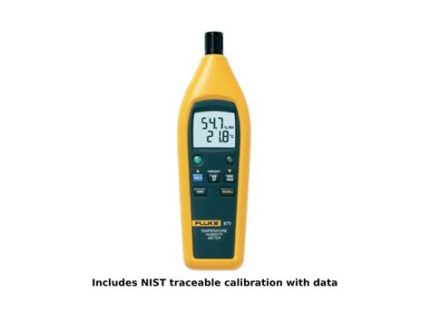 Fluke 971 CAL - Temperature/Humidity Meter (Includes NIST Traceable ...