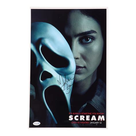 Melissa Barrera Signed "Scream VI" 11x17 Photo (ACOA) | Pristine Auction