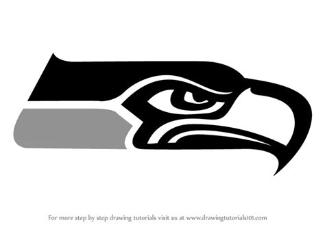 How to Draw Seattle Seahawks Logo (NFL) Step by Step ...