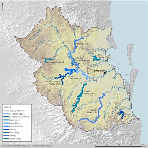 River Map Qld