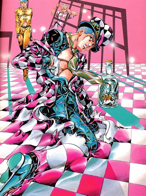 Anime Jojo's Bizarre Adventure Art by Hirohiko Araki