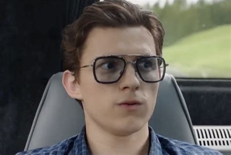 Tom Holland wearing DITA FLIGHT 006 EDITH Sunglasses in Spider-Man: Far From Home ...