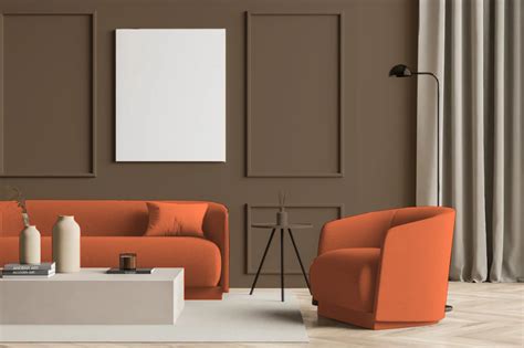 21 Exquisite Furniture Colors for Brown Walls - Interior Themes