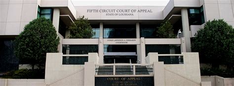 Fifth Circuit Court of Appeal - State of Louisiana