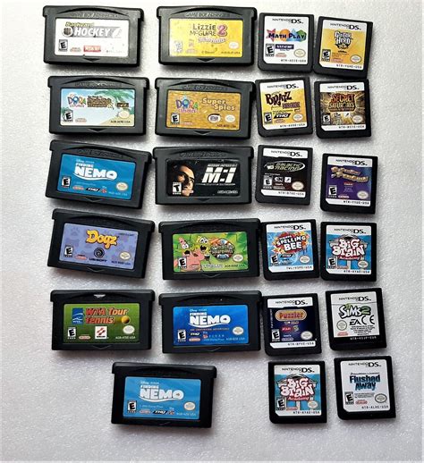 1) LOT OF 11 NINTENDO GAMEBOY GAMES