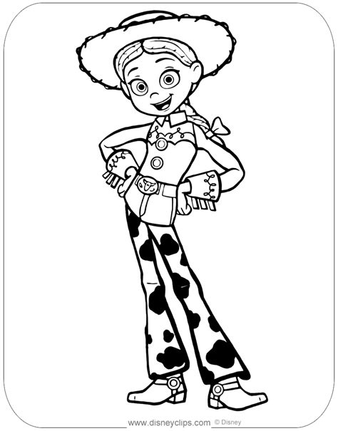 Toy Story Jessie Coloring Pages