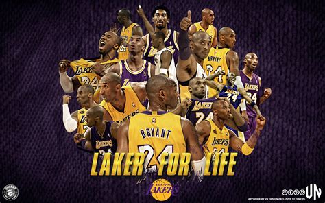 Kobe Bryant LA Lakers 1996-2015 Wallpaper | Basketball Wallpapers at BasketWallpapers.com