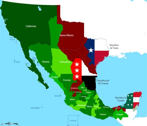 File:Mapa Mexico (1836-1846) Republica Centralista.PNG - Wikipedia, the free encyclopedia