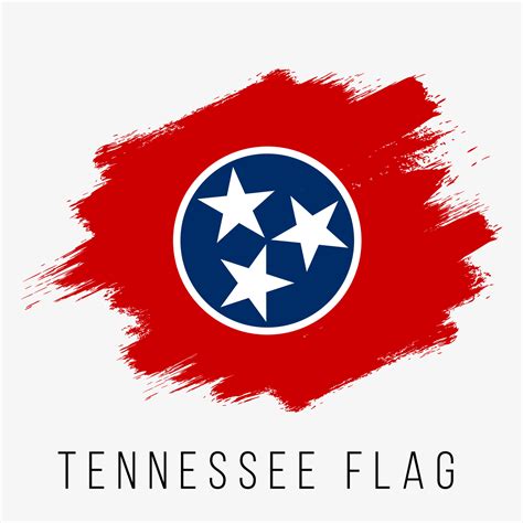 USA State Tennessee Grunge Vector Flag Design Template 18811289 Vector Art at Vecteezy