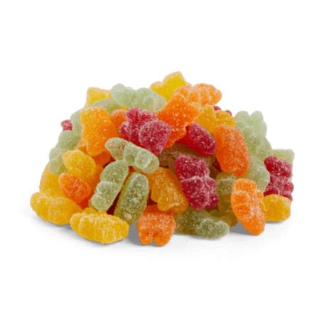 Sour Gummy Bears - Bulk Bag (1Kg.) - Halal Sweets Company