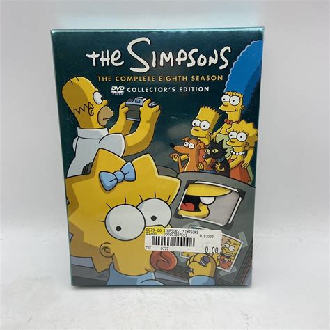 The Simpsons - The Complete Eighth Season (DVD, 2009, 4-Disc Set) New Sealed 24543369318 | eBay