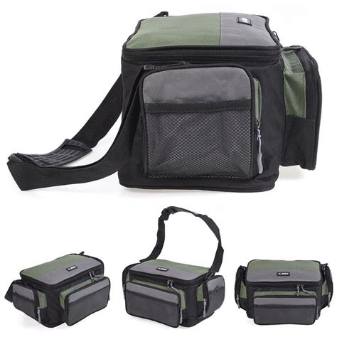 Large Fishing Bag Fishing Tackle Storage Backpack Waterproof Fishing ...