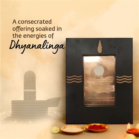 Consecrated Dhyanalinga Yantra [25mm]. Exudes energies of Dhyanalinga ...