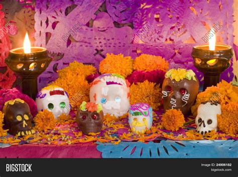 Mexican Day Dead Altar Image & Photo (Free Trial) | Bigstock