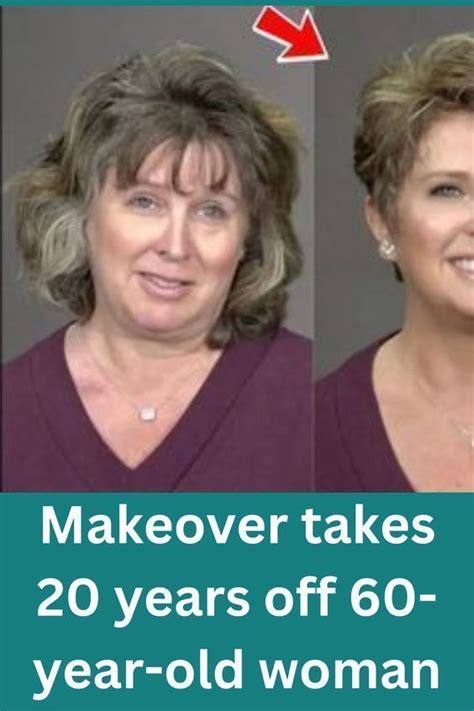 Makeover takes 20 years off 60-year-old woman in 2023 | 60 year old woman, Makeover, Quick ...