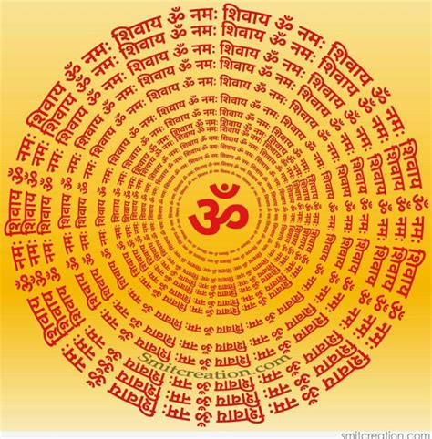 Om Namah Shivay Mantra - SmitCreation.com