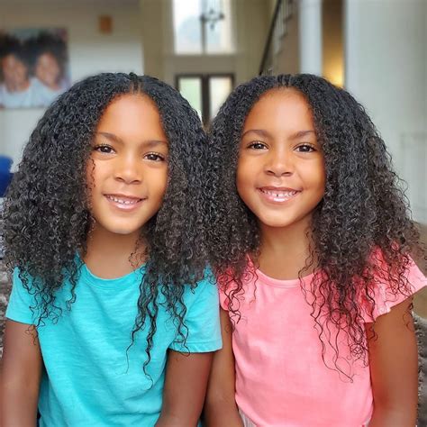 Pin by Charisma 💕 on Mcclure twins | Mcclure twins, Long natural hair, Black kids fashion