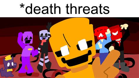 dsaf death threats by beeboiYES on DeviantArt