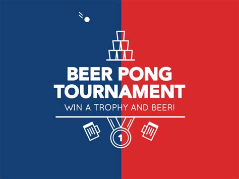 Beer Pong Tournament by Matt Shearsmith on Dribbble