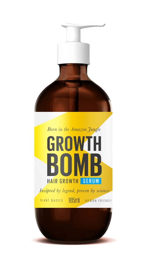 Hair Growth Treatment Serum 185ML – Growth Bomb