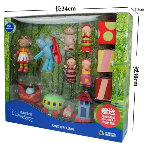 Plastic Toy In The Night Garden Pinky Ponk Ninky Nonk Dolls 6pcs/set ...