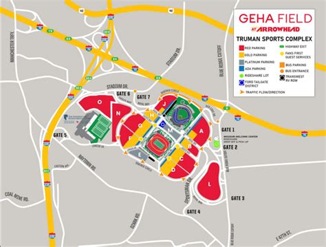 Arrowhead Stadium Parking Ultimate Guide 2024: Kansas City Chiefs Stadium - SeatGraph