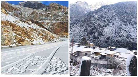 heavy snowfall | Halt in Nathu-la permit after Sikkim snowfall ...