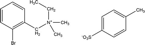 Crystal structure of bretylium tosylate (Bretylol®), C18H24BrNO3S | Advances in X-Ray Analysis ...