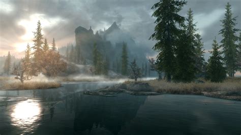 Beautiful Skyrim - Distant Solitude Wallpaper at Skyrim Nexus - Mods ...