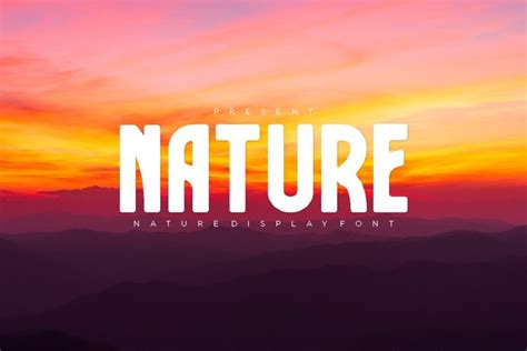 Nature Font