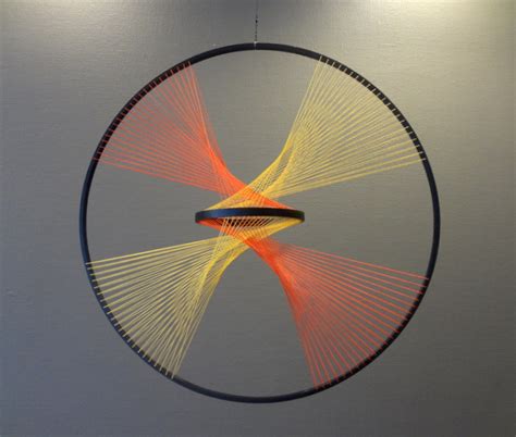 Math Art: Circular String Sculpture « Mr Honner