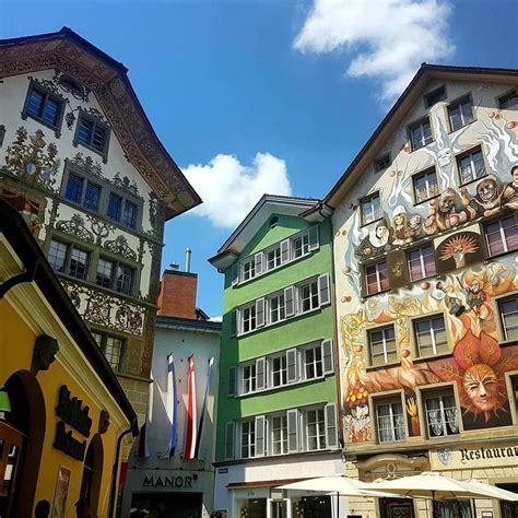 Old town of Luzern | Old town, House styles, Mansions